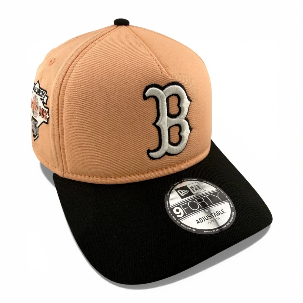 New Era Boston Red Sox MLB Peachy‎ Foam A-Frame 9Forty Snapback Adjustable Hat